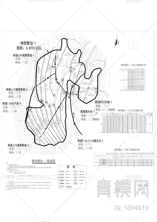 绍庆街道过江村土地整理项目【ID:1894610】