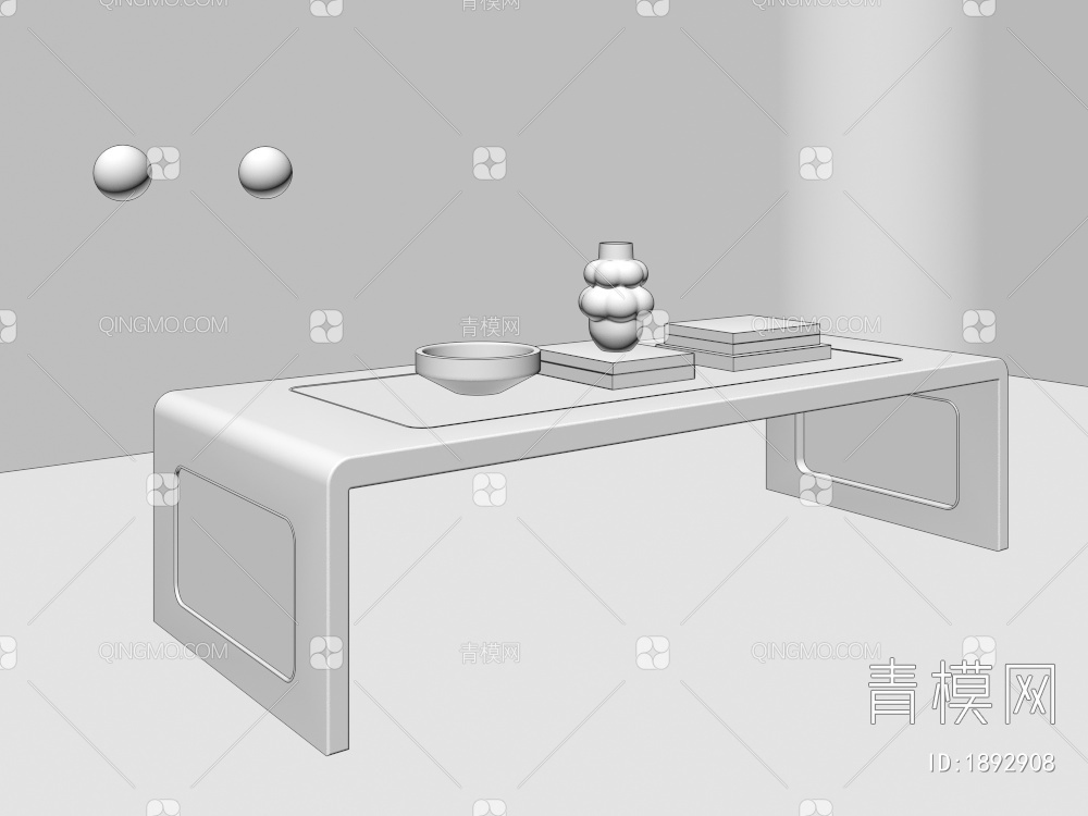 茶几3D模型下载【ID:1892908】