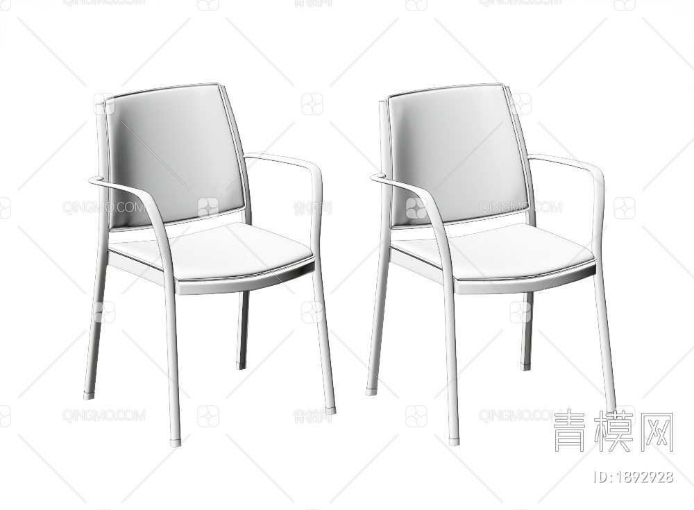 单椅3D模型下载【ID:1892928】