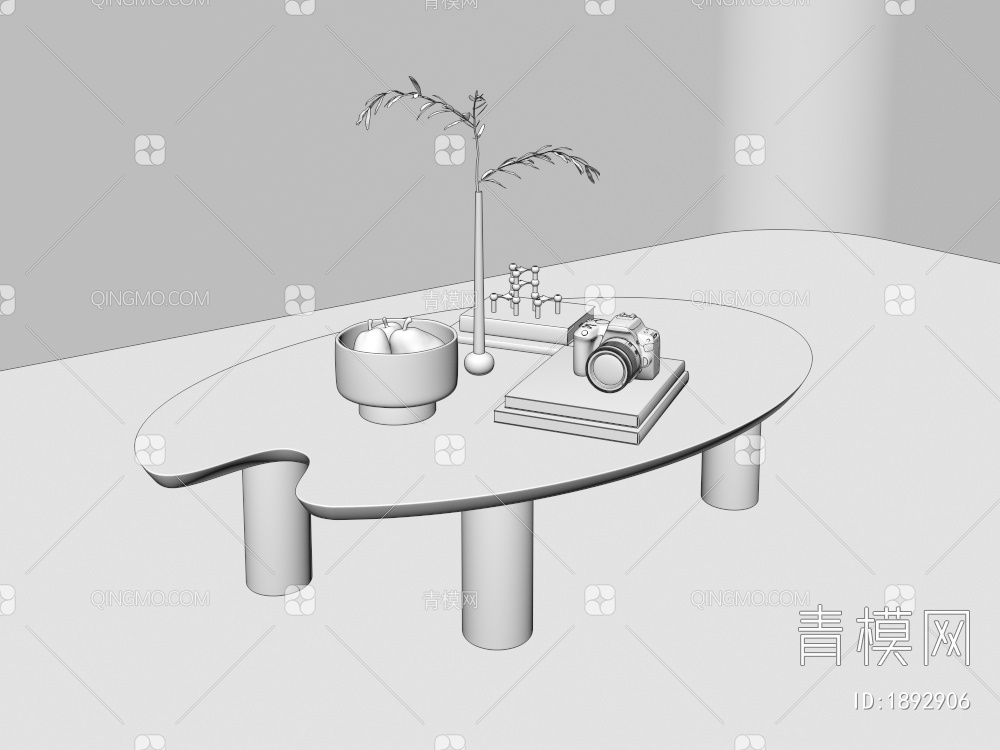茶几3D模型下载【ID:1892906】