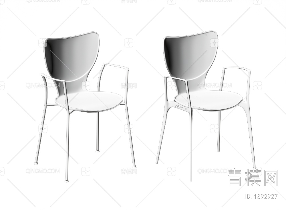 单椅3D模型下载【ID:1892927】