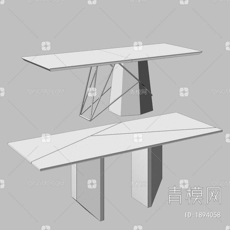 餐桌3D模型下载【ID:1894058】