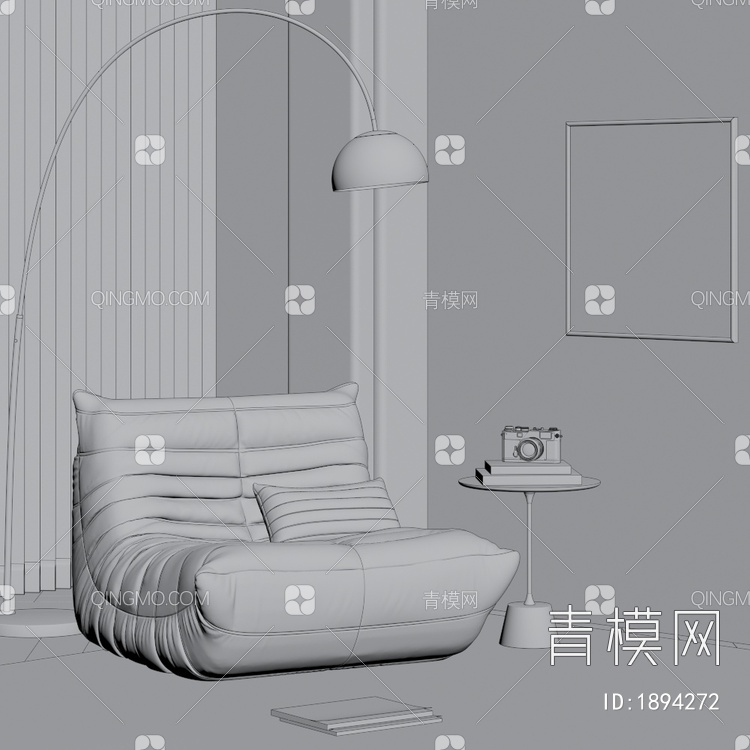 TOGO 懒人沙发3D模型下载【ID:1894272】