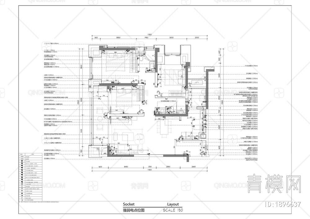 中交·中央公园（C102-1／06地块）项目（1~4号楼）室内装饰工程【ID:1896637】