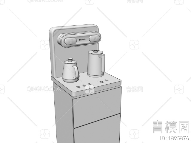 生活家电 茶吧机3D模型下载【ID:1895876】