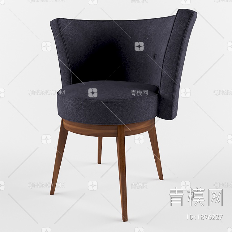 单椅，椅子，休闲椅，座椅3D模型下载【ID:1896227】