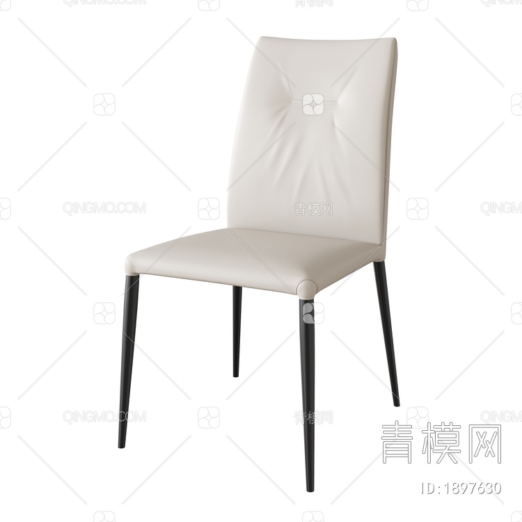 餐椅3D模型下载【ID:1897630】