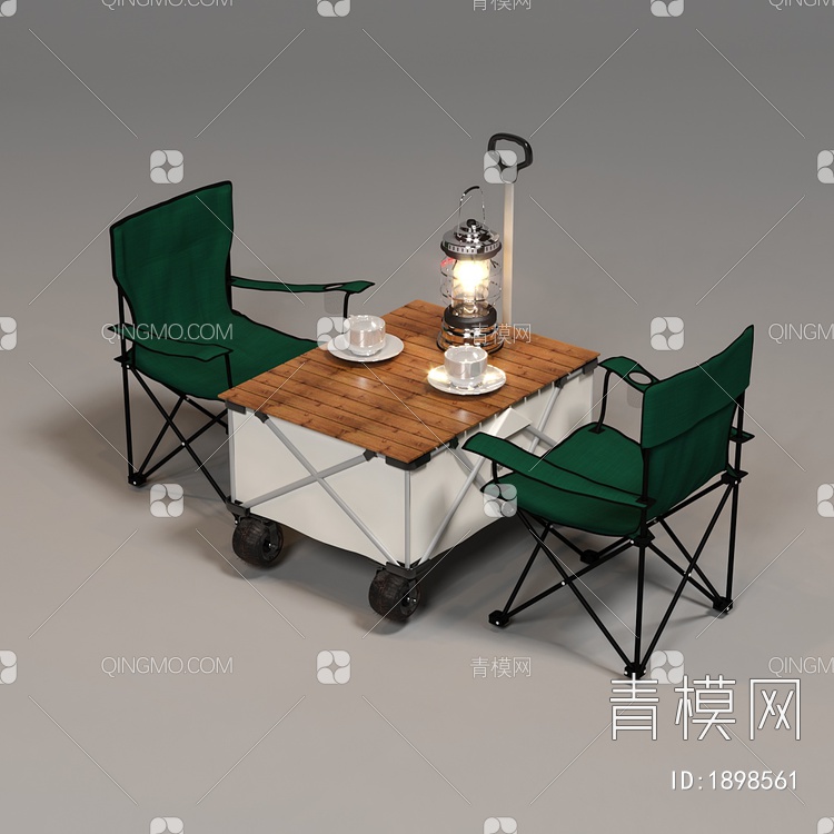餐桌椅3D模型下载【ID:1898561】