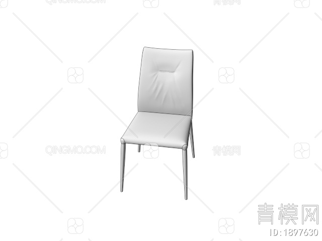 餐椅3D模型下载【ID:1897630】