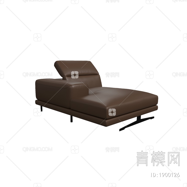 贵妃椅3D模型下载【ID:1900126】
