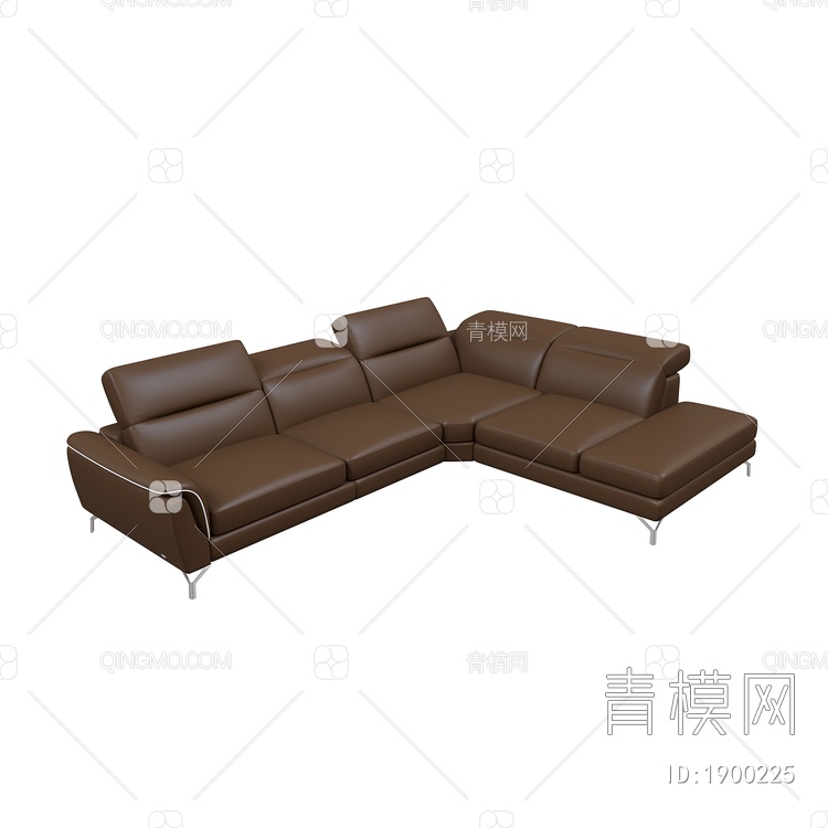 组合沙发 多人沙发3D模型下载【ID:1900225】