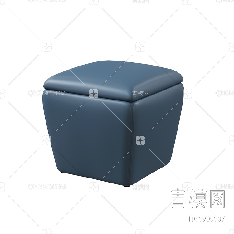 沙发凳3D模型下载【ID:1900107】
