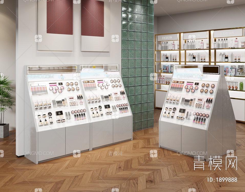 化妆品店3D模型下载【ID:1899888】