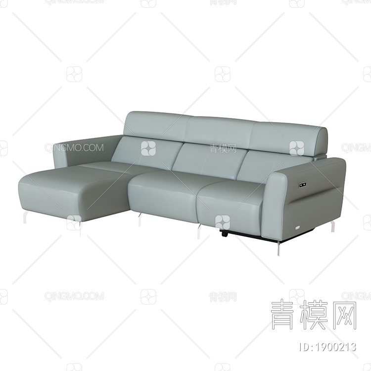 组合沙发 多人沙发3D模型下载【ID:1900213】