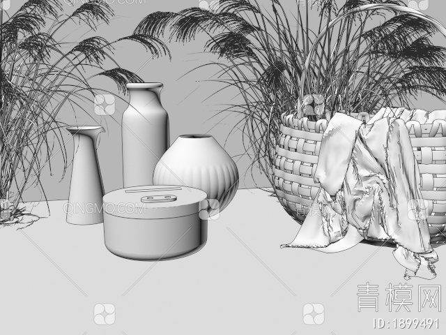 生活小家电 加湿器3D模型下载【ID:1899491】