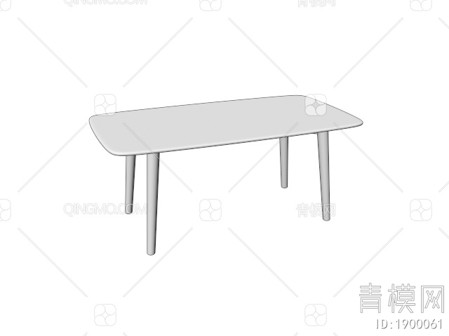 餐桌3D模型下载【ID:1900061】