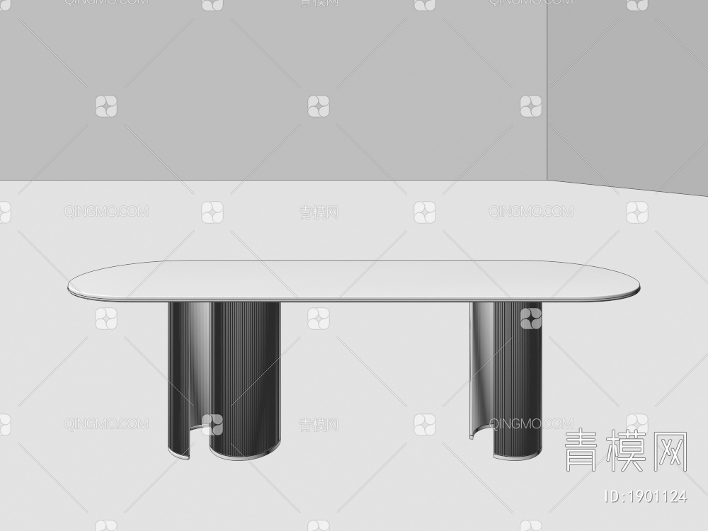 餐桌3D模型下载【ID:1901124】