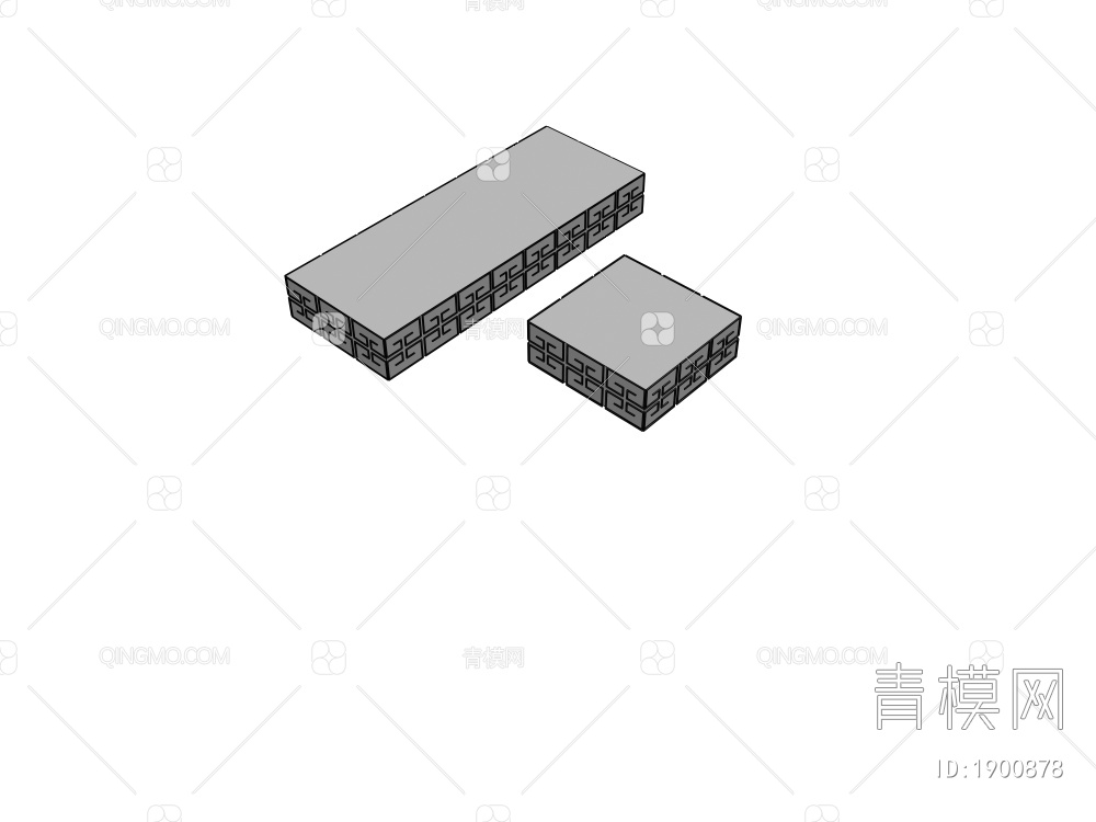 吸顶灯3D模型下载【ID:1900878】