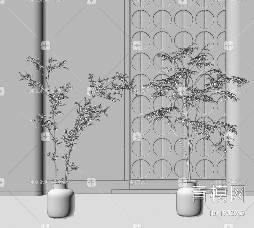 水生植物3D模型下载【ID:1902965】