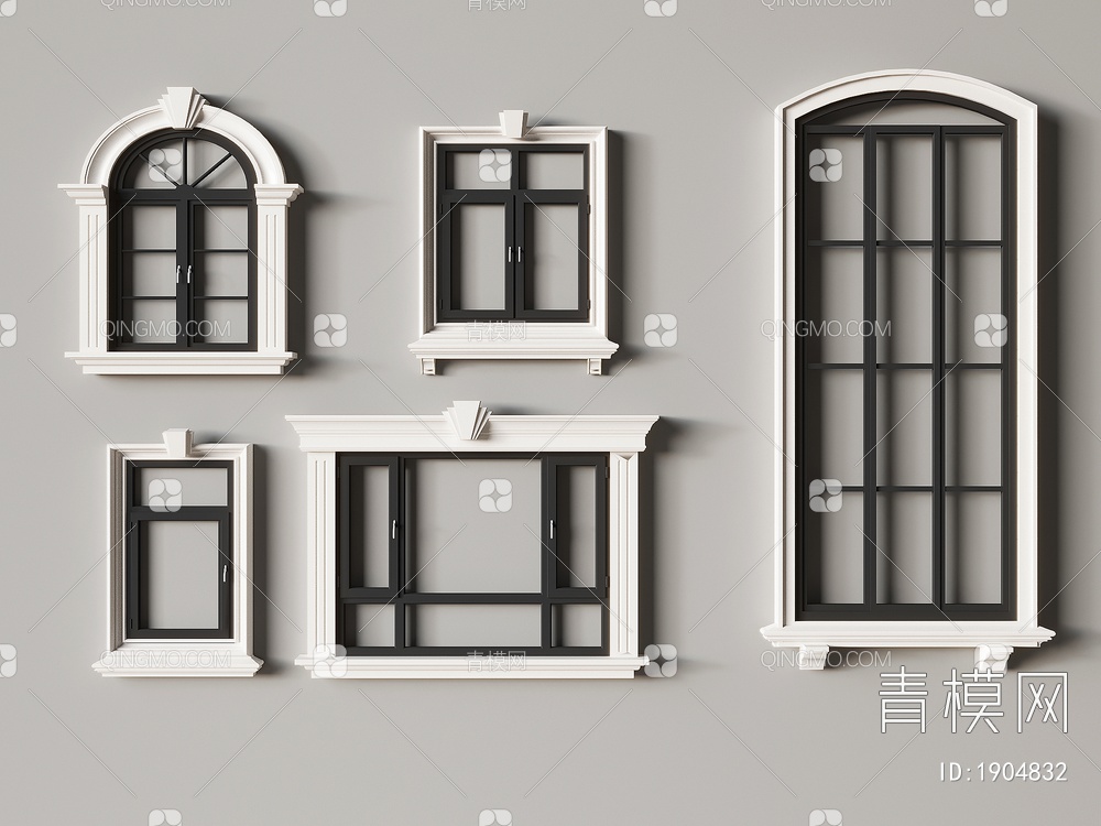 窗套3D模型下载【ID:1904832】