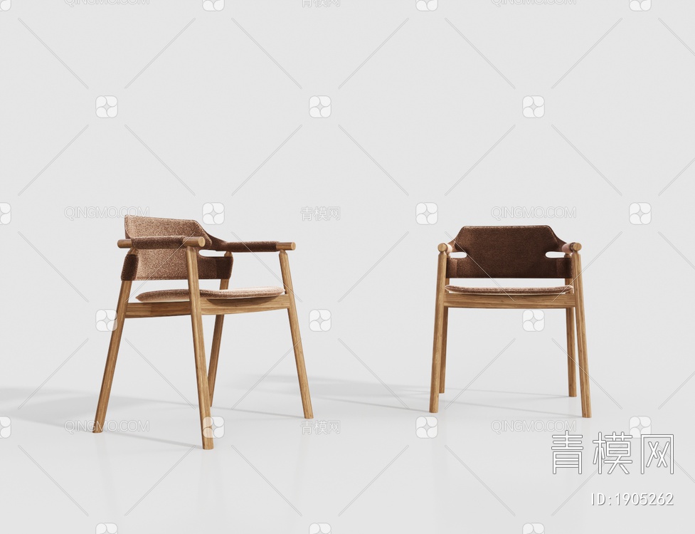 扶手椅 休闲椅子3D模型下载【ID:1905262】