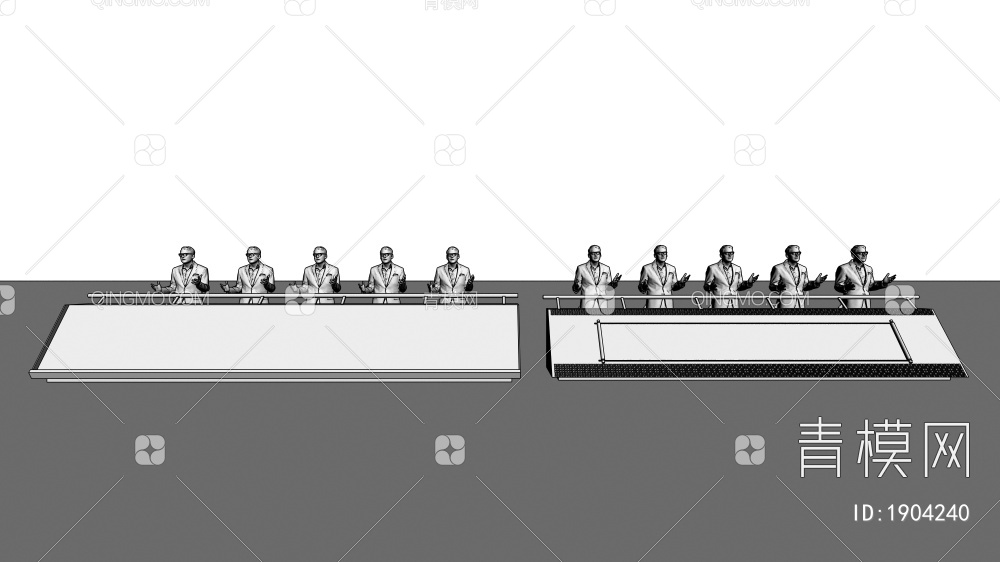 推杆启动3D模型下载【ID:1904240】