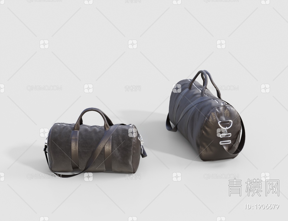 行李包 手提包 旅行包3D模型下载【ID:1906679】
