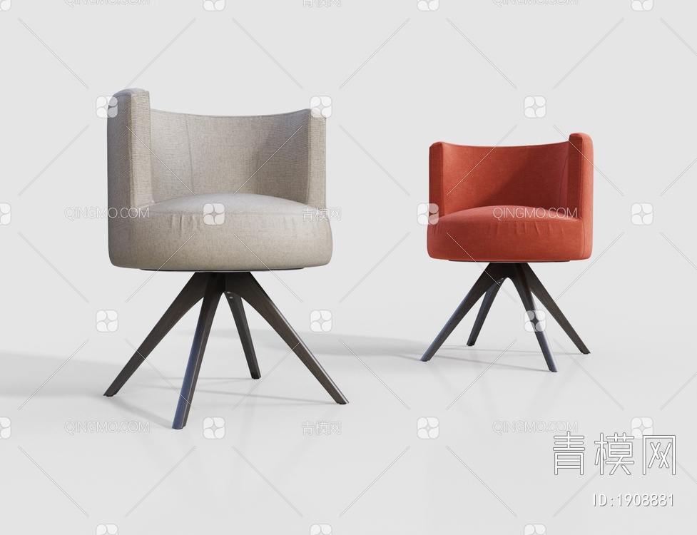 单人休闲沙发3D模型下载【ID:1908881】