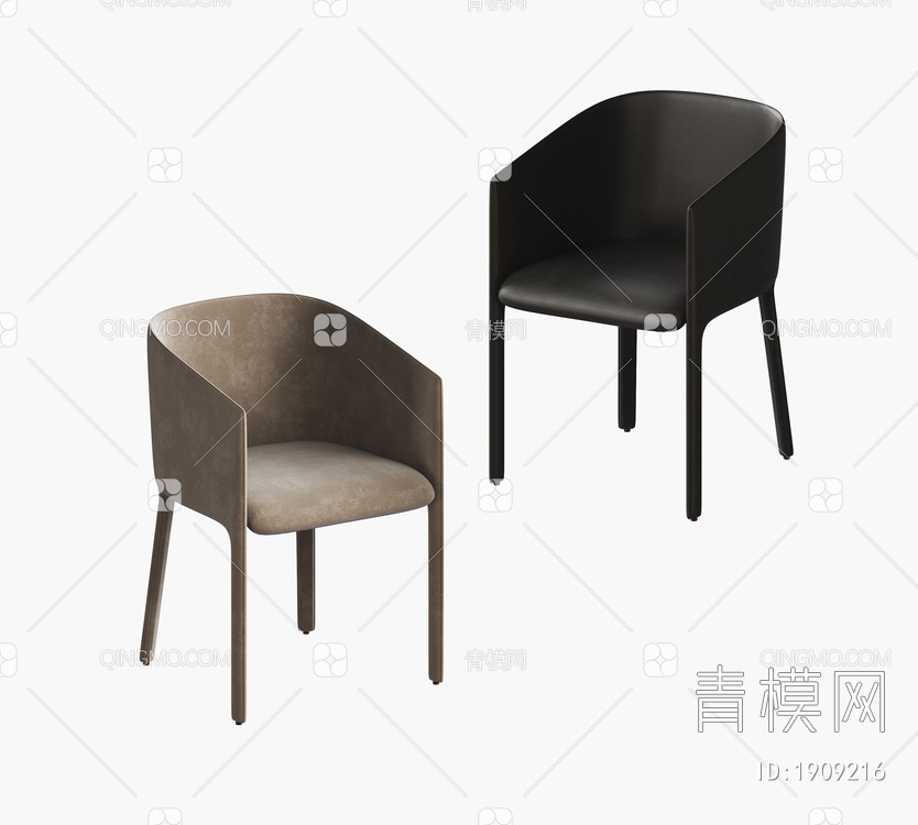 单椅3D模型下载【ID:1909216】
