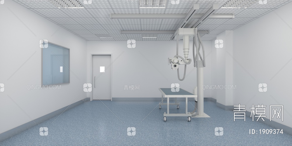 医院DR室 X光室3D模型下载【ID:1909374】