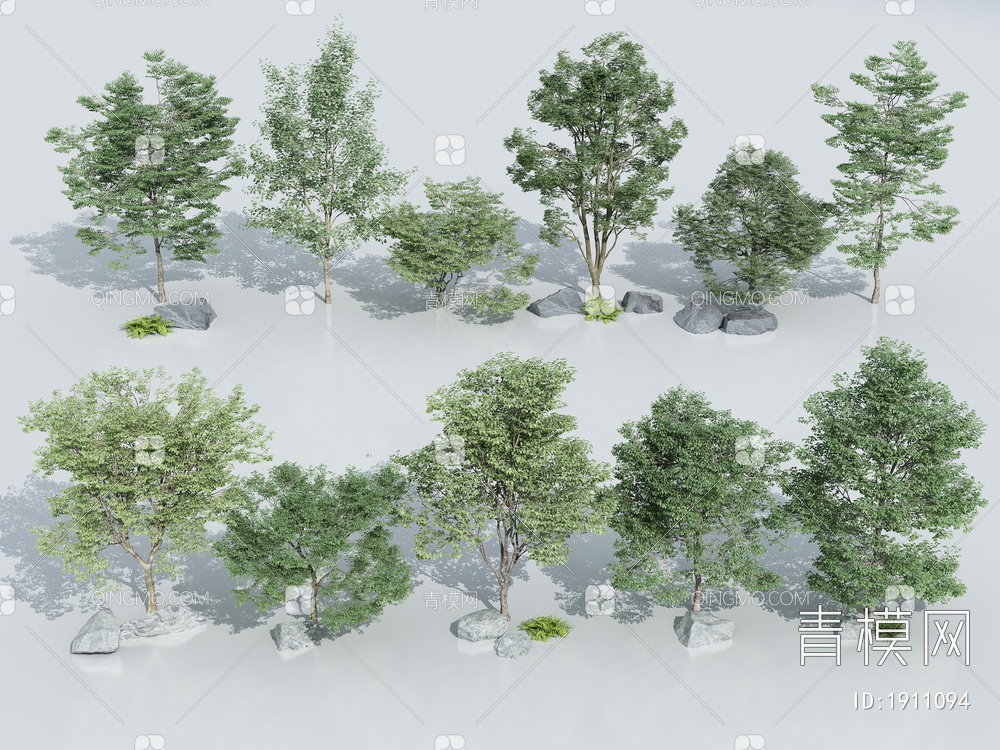 树木3D模型下载【ID:1911094】
