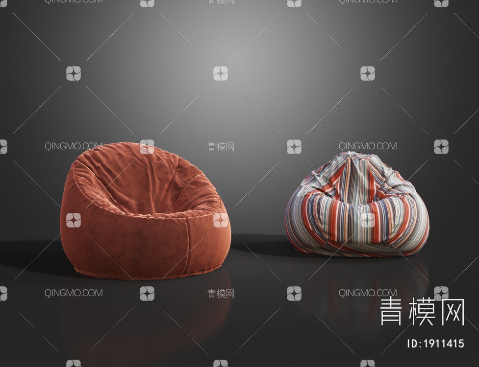 懒人沙发3D模型下载【ID:1911415】