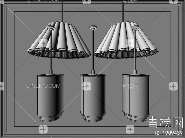 吊灯3D模型下载【ID:1909439】