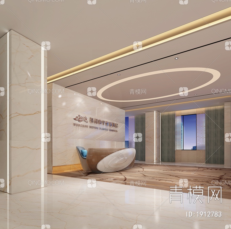 上海设计－浙江某顶级整容医院全套CAD施工图+高清效果图【ID:1912783】