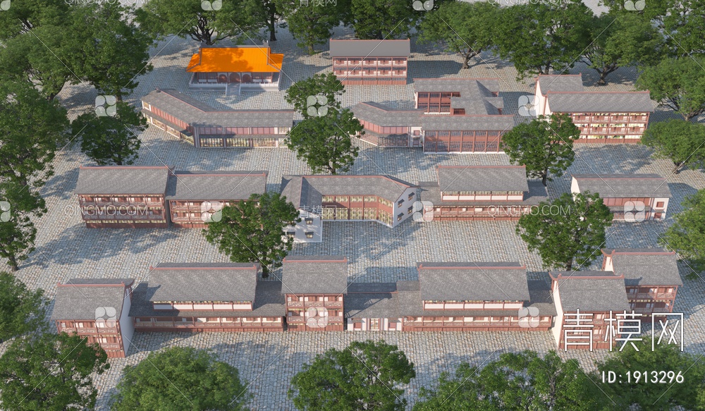 农民房3D模型下载【ID:1913296】