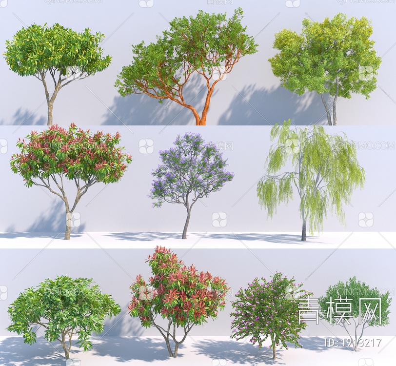 树木3D模型下载【ID:1913217】