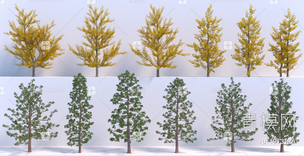 树木3D模型下载【ID:1913196】