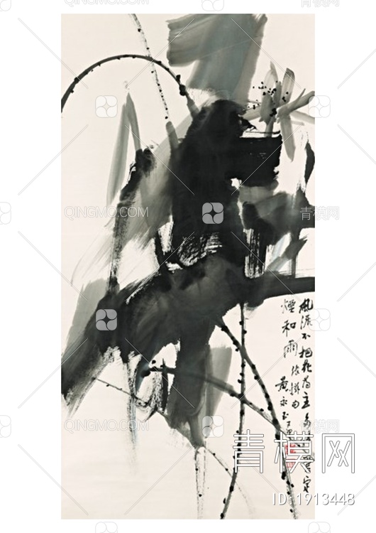 中式风格装饰画贴图下载【ID:1913448】