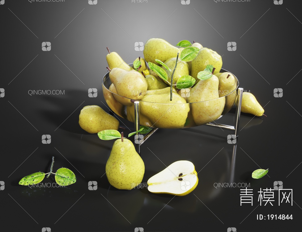 水果3D模型下载【ID:1914844】