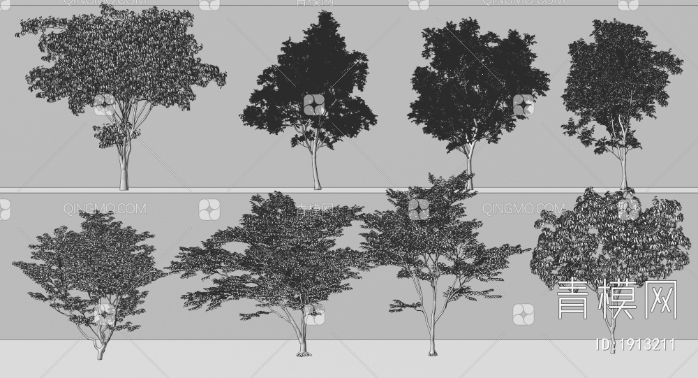 树木3D模型下载【ID:1913211】