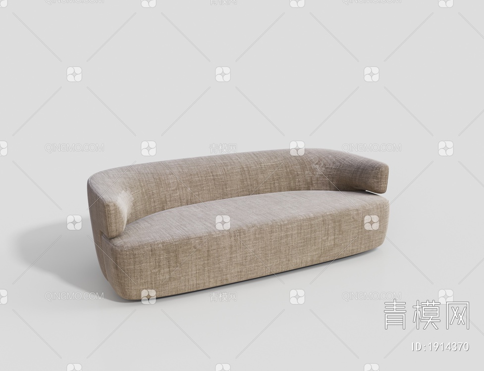多人沙发3D模型下载【ID:1914370】