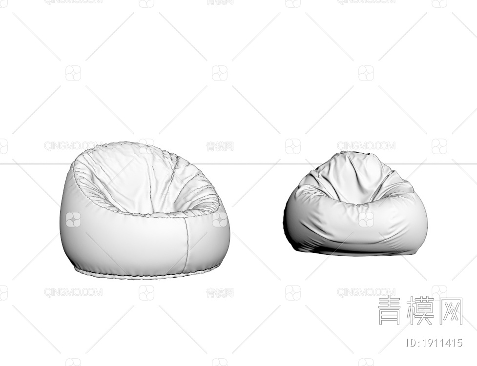 懒人沙发3D模型下载【ID:1911415】
