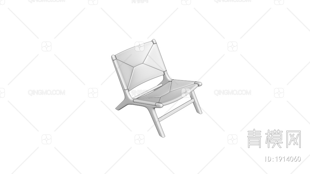 休闲椅子3D模型下载【ID:1914060】