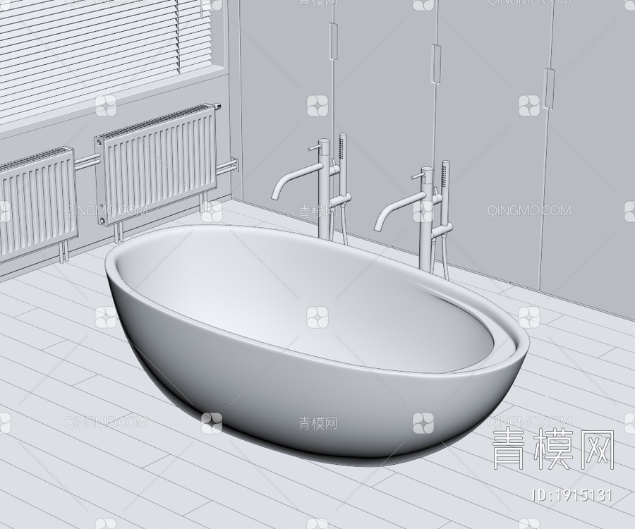 Eclipse 浴缸3D模型下载【ID:1915131】