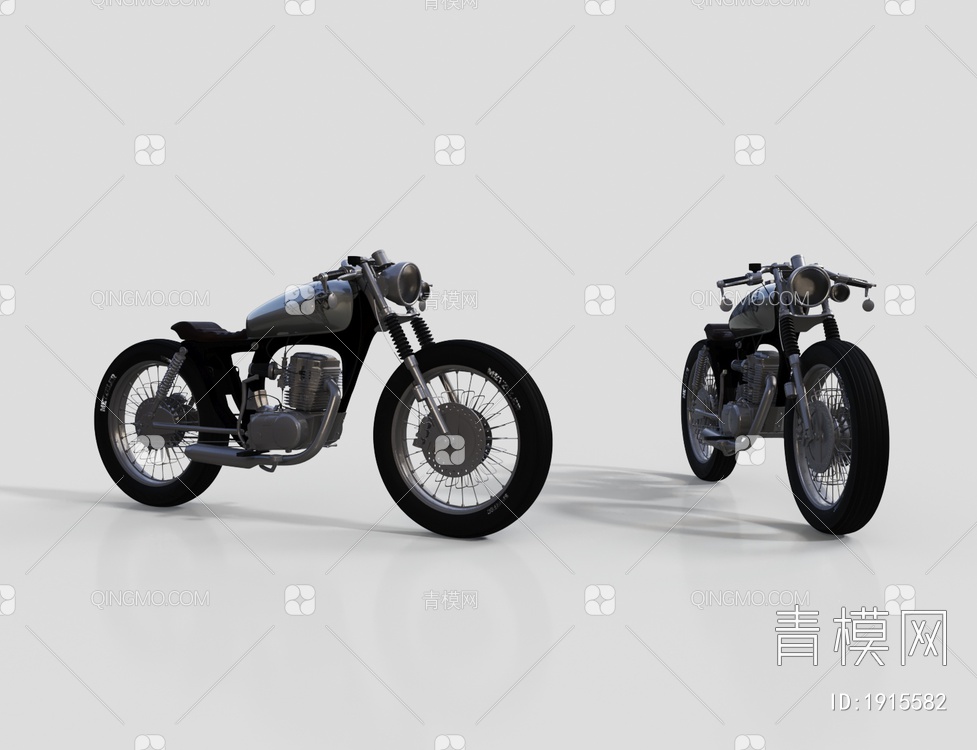 本田摩托车3D模型下载【ID:1915582】