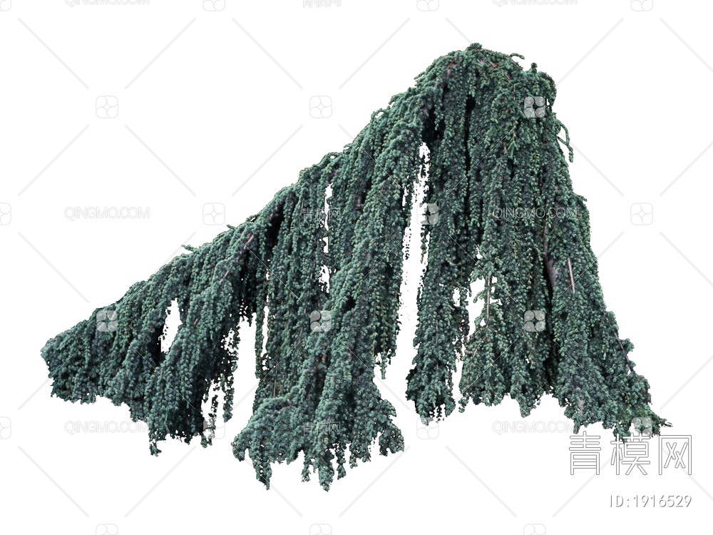 绿色植物 植物树SU模型下载【ID:1916529】