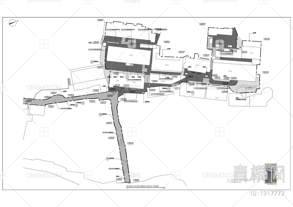 老旧小区综合改造工程（东门片区和北门片区）全套施工图【ID:1917772】