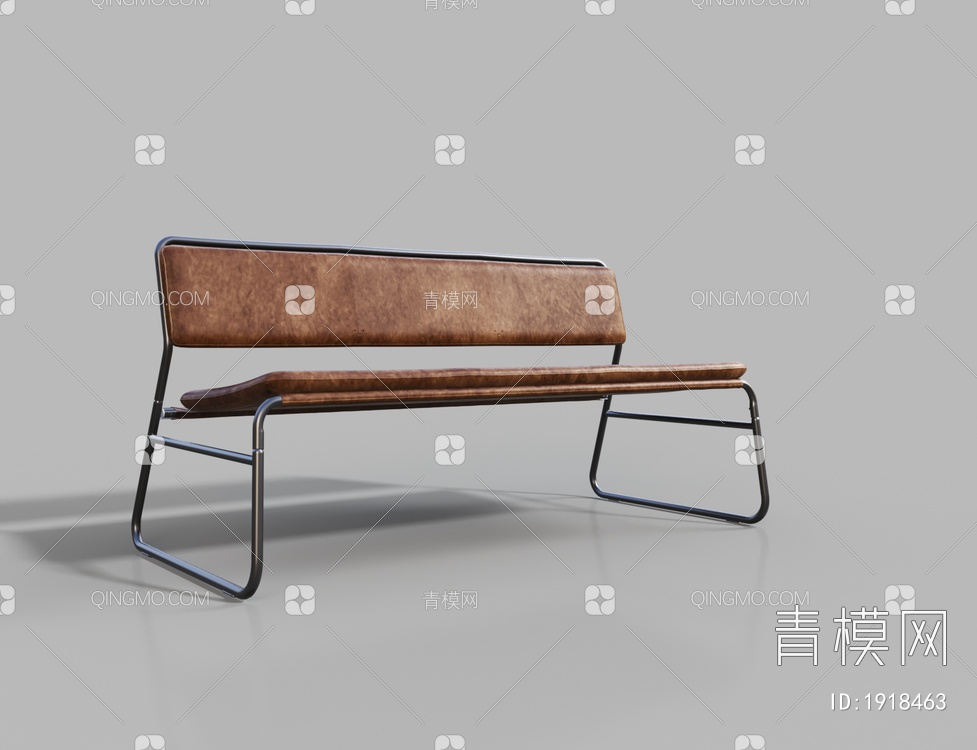 长椅 靠椅 休闲椅3D模型下载【ID:1918463】