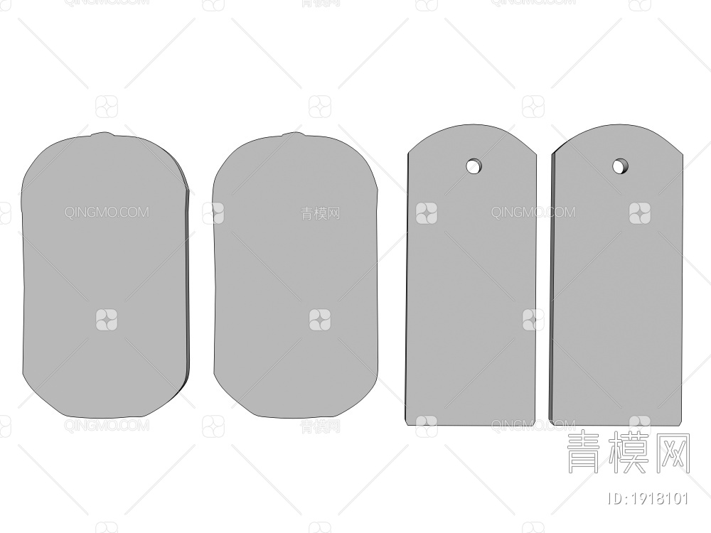 令牌腰牌3D模型下载【ID:1918101】