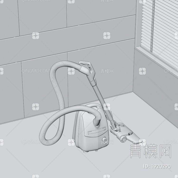 Vacuum 吸尘器3D模型下载【ID:1920290】